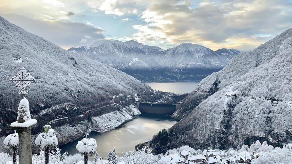 Ca Armonia Luminoso Apt Con Vista Panoramica Mergoscia Экстерьер фото